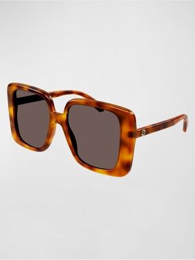 Gucci Havana Sunglasses - Amber Brown